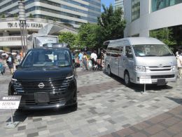 展示車両の様子