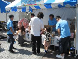 コンテンツに参加する様子