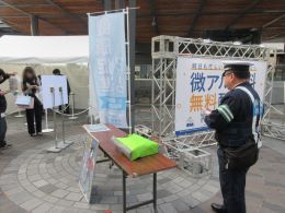 適正飲酒の呼びかけの様子